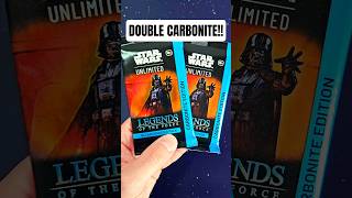 TWO CARBONITE PACKS IN HD! #starwarsunlimited #maytheforcebewithyou #opening #starwars #collector