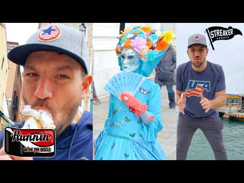 Milano Olympic Hockey VLOG 7 Venice Carnevale | 15,000 CALORIES & 15 MILE TREK! Pt. 1