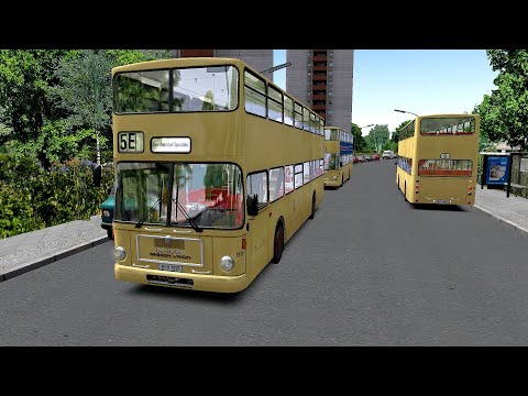 Omsi 2 Addon Berlin-Spandau 1986 - Route 5E Spektefeld Schulzentrum - Fernbahnhof Spandau (PC)