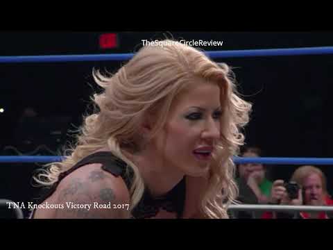 TNA KNOCKOUTS - KAYCI QUINN VS ANGELINA LOVE- VICTORY ROAD 2017