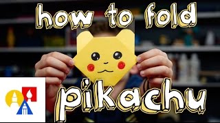 How To Fold Pikachu