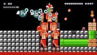 Super Mario Vs Mecha Bowzilla by Kiavik - Godzilla - SUPER MARIO MAKER - No Commentary