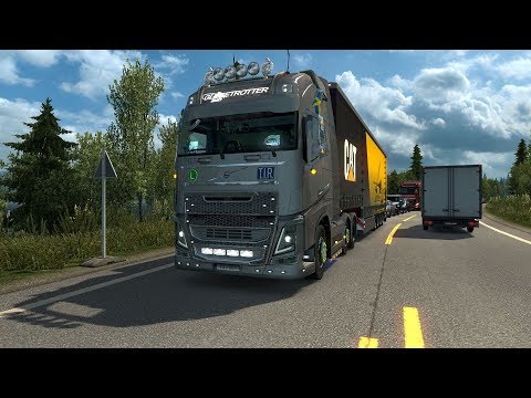 ETS2 Volvo FH16 + ProMods 2.20 - Karlstad (S) - Trondheim (N)