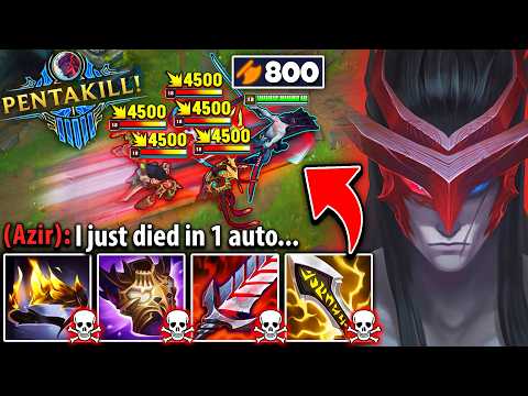 I BROKE THE YONE AD WORLD RECORD! (800 AD = INSTANT PENTAKILL)
