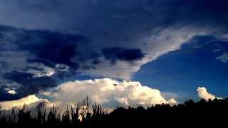 preview picture of video 'Jun 28, 2014, Weather Report: Cumulus Clouds'