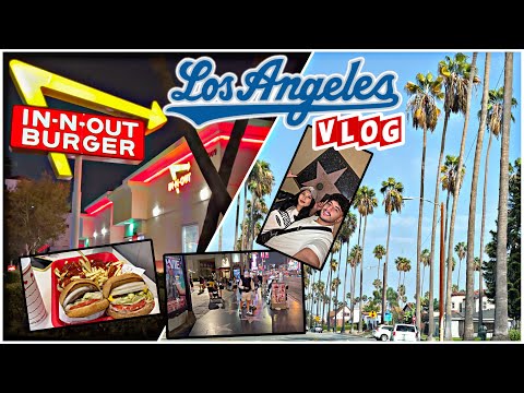 Wir fliegen nach L.A. 🇺🇸🌴 Anreise ✈️ & The Walk of Fame ⭐️ | RabiaxEren