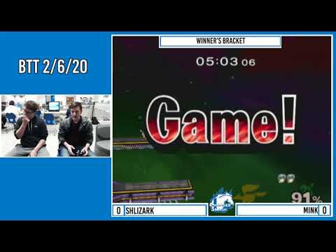 BTT 2/6/20: Shlizark (Fox) vs Mink (Marth) - LR2, SSBM Singles