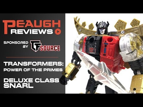 Video Review: Transformers: Power of the Primes - Deluxe SNARL
