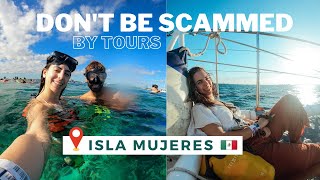 A Day In Isla Mujeres Mexico 🌴 | Catamaran Tour Review 2022