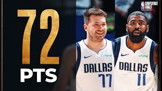 Luka Doncic - Kyrie Irving - Dallas Mavericks - Minnesota Timberwolves