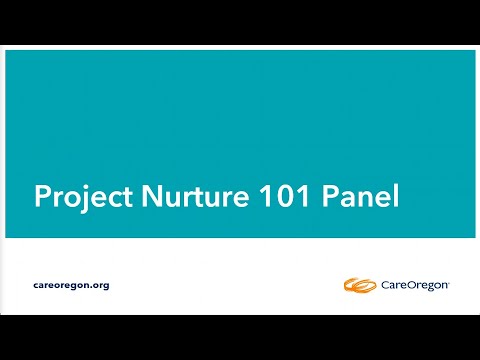 Project Nurture 101 Panel: Integrated Pregnancy Care and Substance Use Disorder Treatment (1/6)