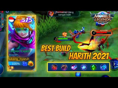 GAMEPLAY HARITH OFFLANE!! Best Build 2021 - Mobile Legends