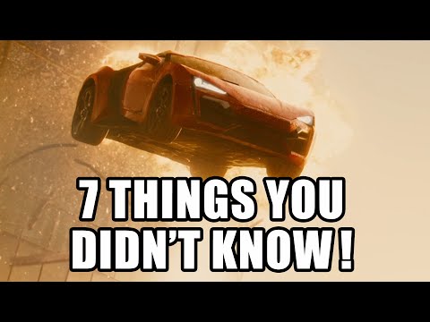 7 Things You Didn't Know About Furious 7 - Fast & Furious 7
