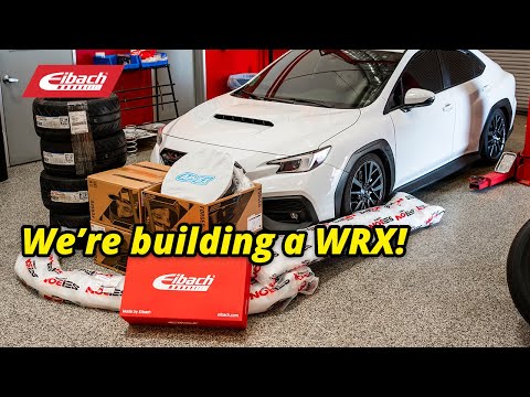 #TeamEibach Garage: Suspension, exhaust, wheels and tires for the new WRX!