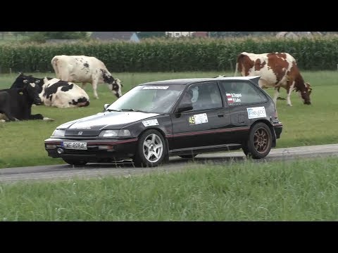 Dawid Trzpiot / Mikołaj Byrski - Honda Civic | Super Sprint Lipowiec 2017