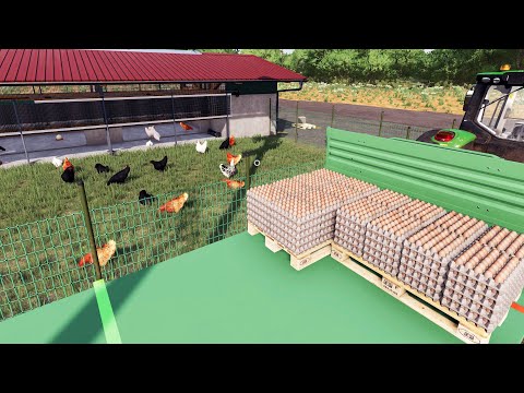 , title : 'Compro El Mejor Corral Para 360 Gallinas Mucha Producción De Huevos | #19 Farming Simulator 22'