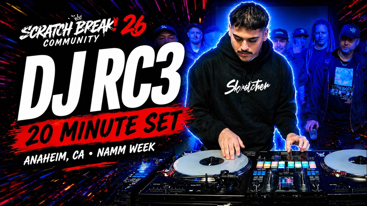 DJ RC3 Goes Off at Scratch Break Community 26 (Full 20-Min Performance)