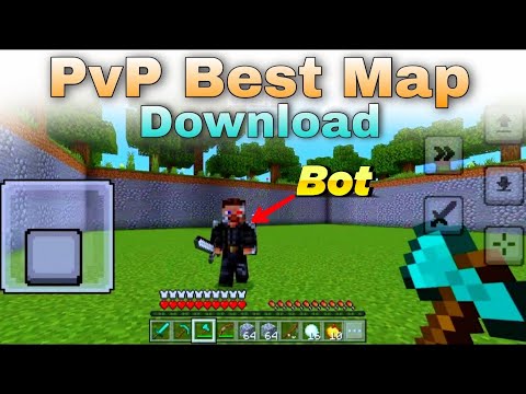 Minecraft Pe PvP Map Download In Hindi 2023