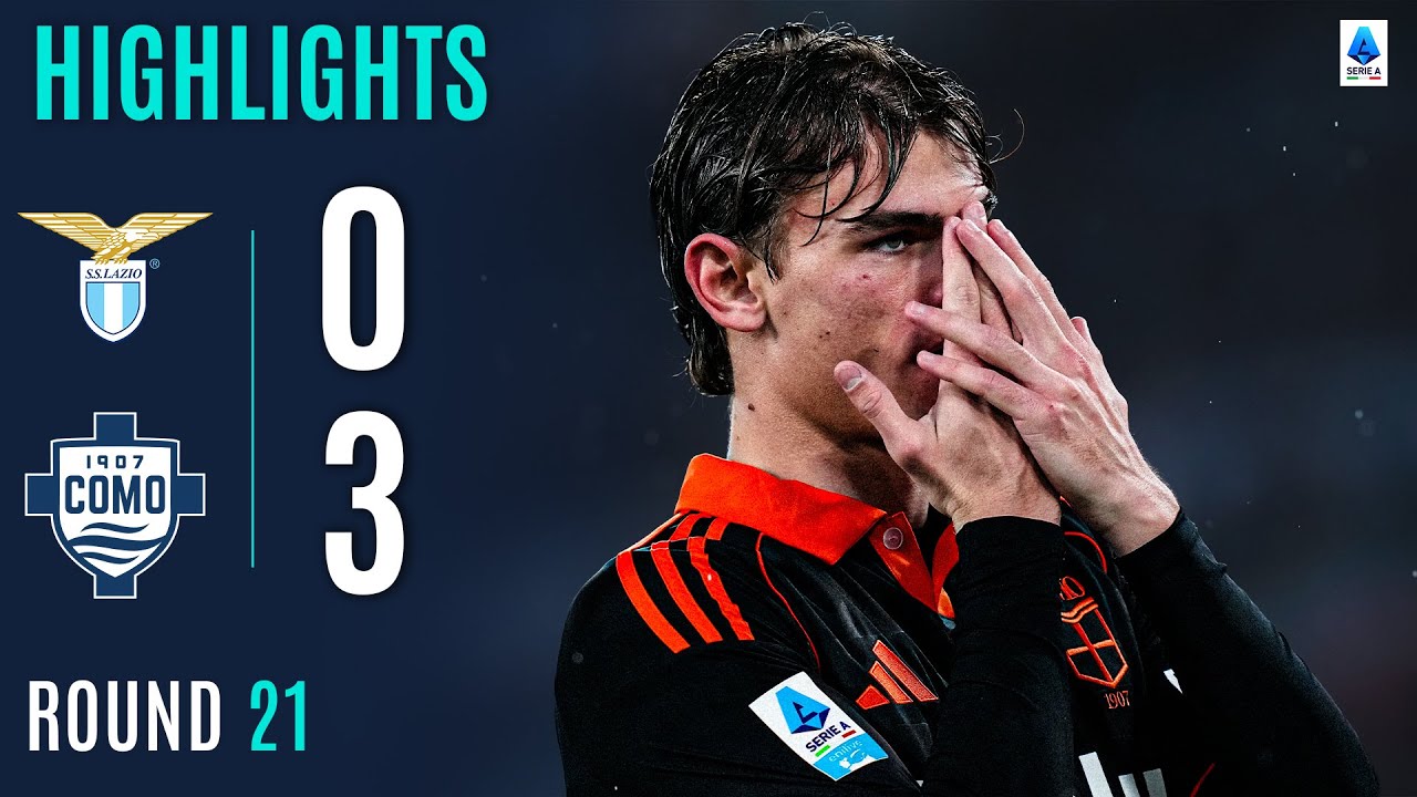 LAZIO-COMO 0-3 | HIGHLIGHTS | Paz Shines At The Olimpico | Serie A 2025/26