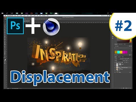 Displacement - Create Dynamic 3D Type in Cinema 4D and Photoshop