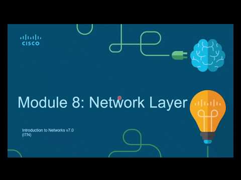 Chapter 8 CCNA ITN (Introduce to Network) v.7.0, Network Layer