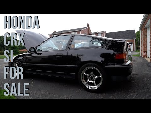 SUPER CLEAN 1988 Honda Crx SI  *FOR SALE*