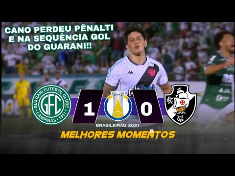 Guarani 1 x 0 Vasco | Melhores Momentos (Completo) Brasileirão série B