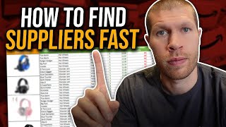 Find Wholesale Dropshipping Suppliers in 30 Seconds…or less!