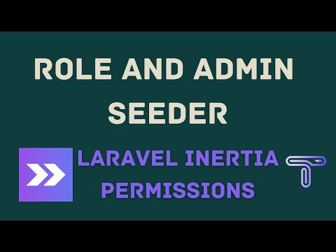 Laravel Permission with Inertia Set up the Project
