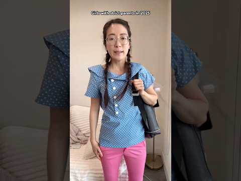 So we all have strict parents growing up or what? #makeup #pov #beauty #grwm #girls #shorts #parody