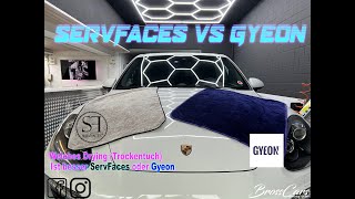 ServFaces Drying Towel vs Gyeon Silk Dryer DER TEST