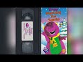 Barney Waiting For Santa 1990 1997 VHS Release Canadian Release