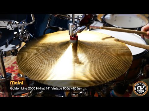 MEINL GOLDEN LINE 2000ER HI HAT 14" image 6
