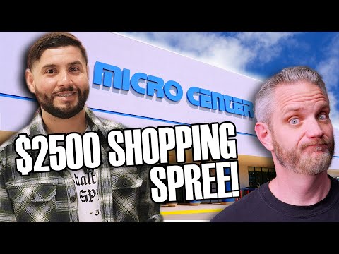 This is how he spent the $2500!