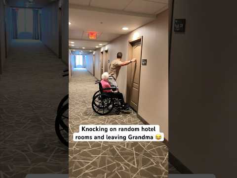 Savage Ding Dong Ditch Prank On Grandma