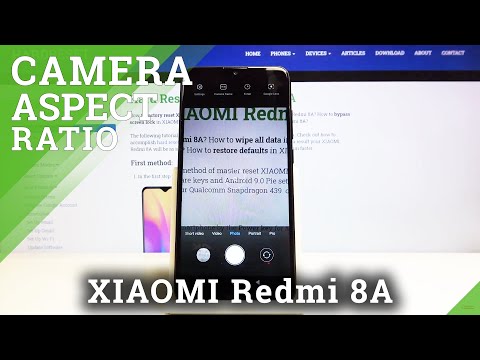 How to Change Aspect Ratio in XIAOMI Redmi 8A Camera