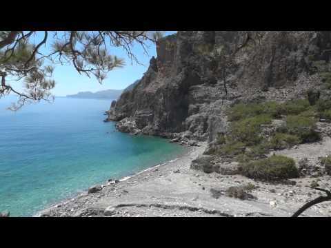 Crete E4 Sfakia - Paleochora . D4 : Agia Roumeli - Domata