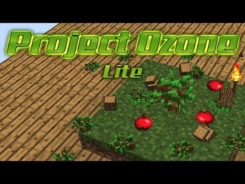 Project Ozone Lite (Modded Minecraft) - The Basics - Episode 1
