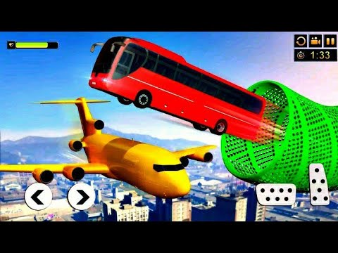 Mega Ramp Bus Stunt Driving Games 2021 | Amazing Bus Racing Simulator Android Gameplay 🙏🙏🙏