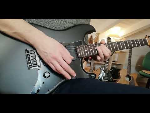 Демонстрация звучания электрогитары Jet JS-400 MBK R