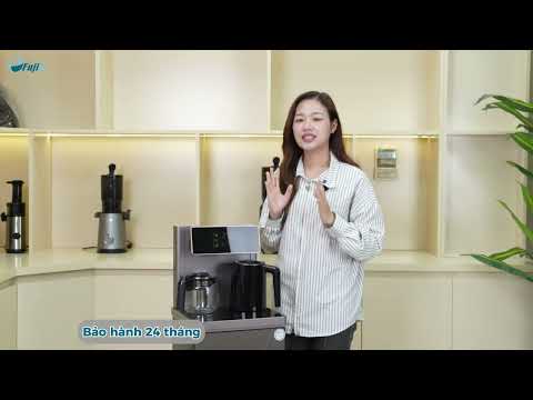 Tuyệt đỉnh cây nước  kết hợp bàn trà Fujie TB245 - Thiết kế bình âm - Điều khiển từ xa tiện lợi