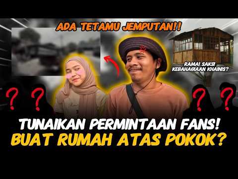 BUAT RUMAH ATAS POKOK ATAU AIR ⁉️PROJEK PALING GIL4 NUAR PERNAH BUAT‼️