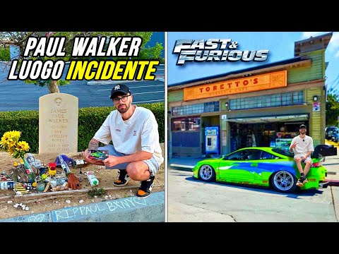 Luogo incidente Paul Walker + location film Fast and Furious - Los Angeles