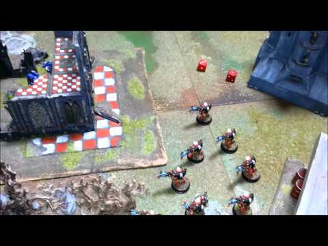 Eldar vs Space Marines 1850pt Battle Report
