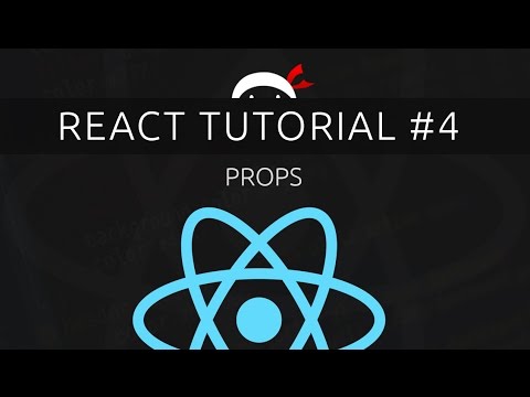 React Tutorial 4 Props