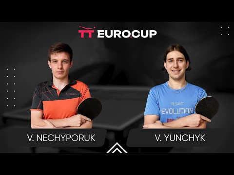 18:00 Vadym Nechyporuk  - Valentyn Yunchyk 19.02.2024 TT Euro.Cup Ukraine STAR. TABLE 3