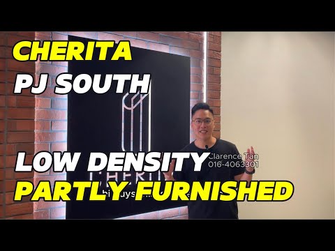 【Showroom Tour】Cherita @ PJ South, Studio, Duplex, Partly Furnish, Low Density, monthly from RM1,200