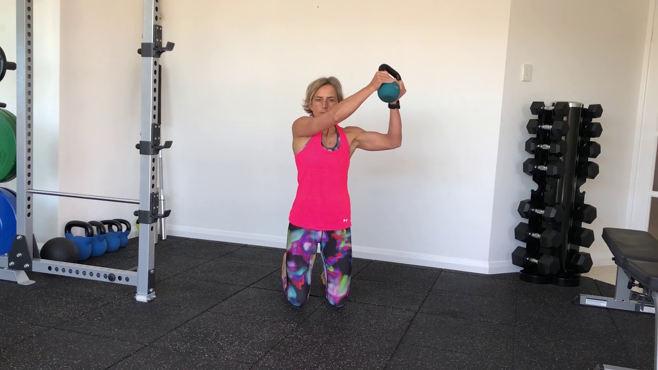 KB tall kneeling chop