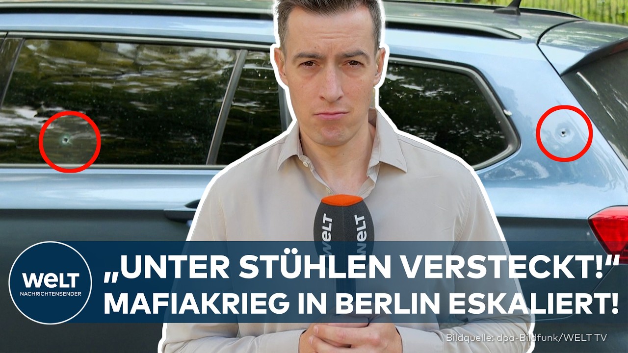 MAFIAKRIEG IN BERLIN: Schüsse in Kreuzberg! "Unter Tischen und Stühlen versteckt!"