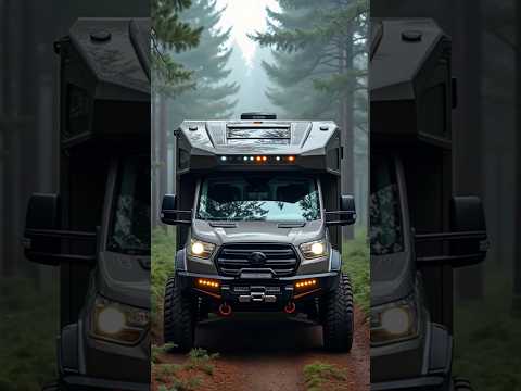 Ultimate Off-Grid Solar RV! 🚐☀️ Luxury Camping in the Wild 🌲🔥